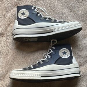 Converse Chuck Taylor W10 M8 Unisex Black/White Sneakers